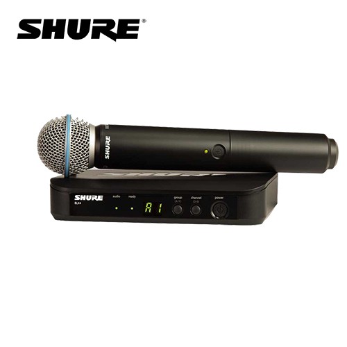 Shure BLX24/BETA58 無線麥克風組 系統搭配 BETA58 麥克風【敦煌樂器】, , large