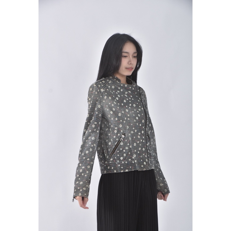 (S) kookai質感棉質綠色外套二手衣, , large