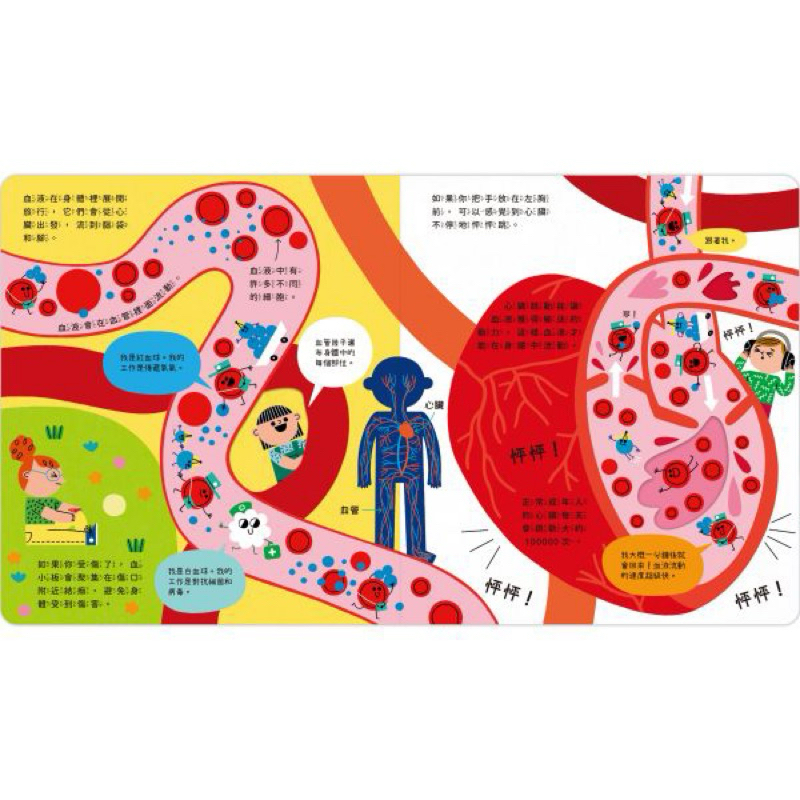 [禾流文創] STEAM 科學小教室 人體大冒險, , large
