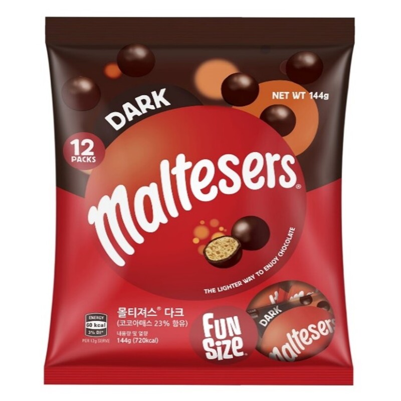 Maltesers Dark Funsize 144g, , large