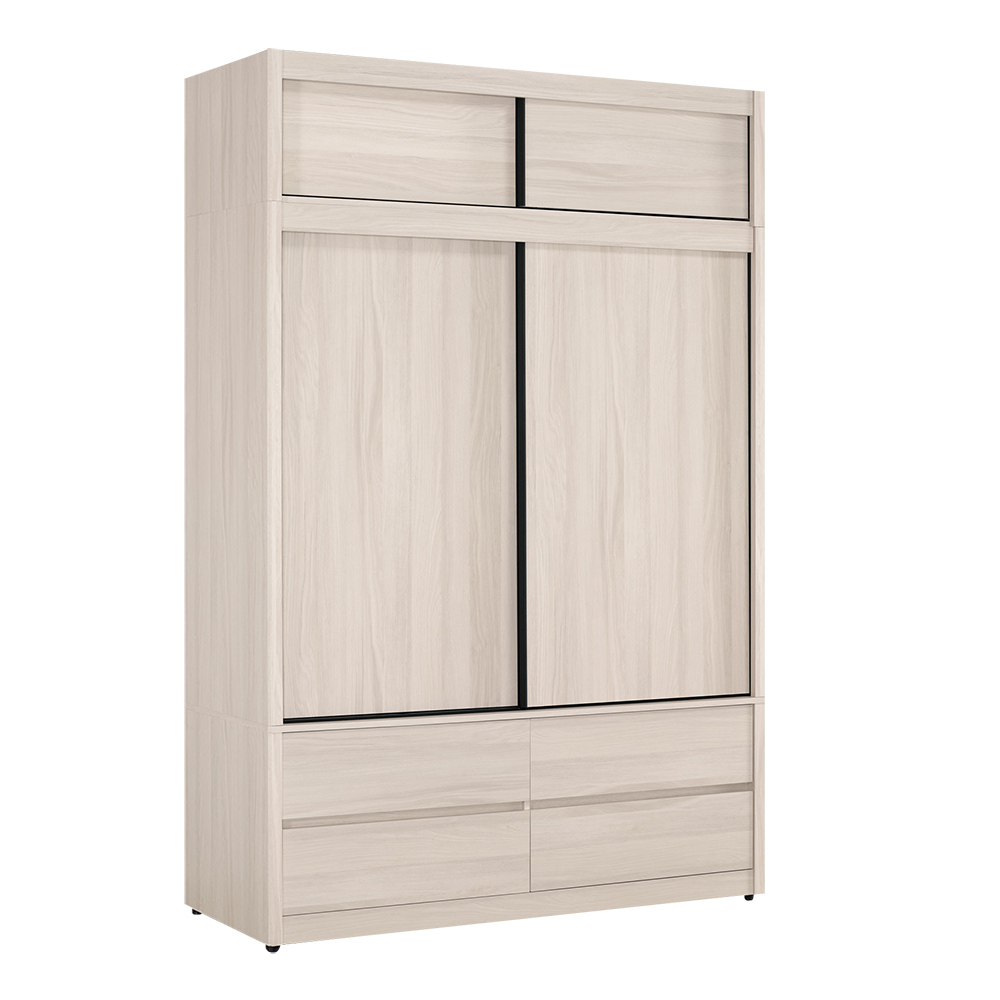 【Hampton 漢汀堡】克利奧5尺被櫥式拉門衣櫥, , large