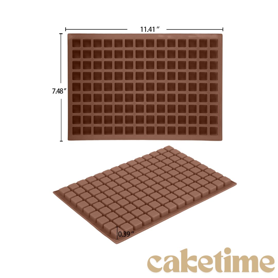 方形矽膠糖果模具，兩件組, , large