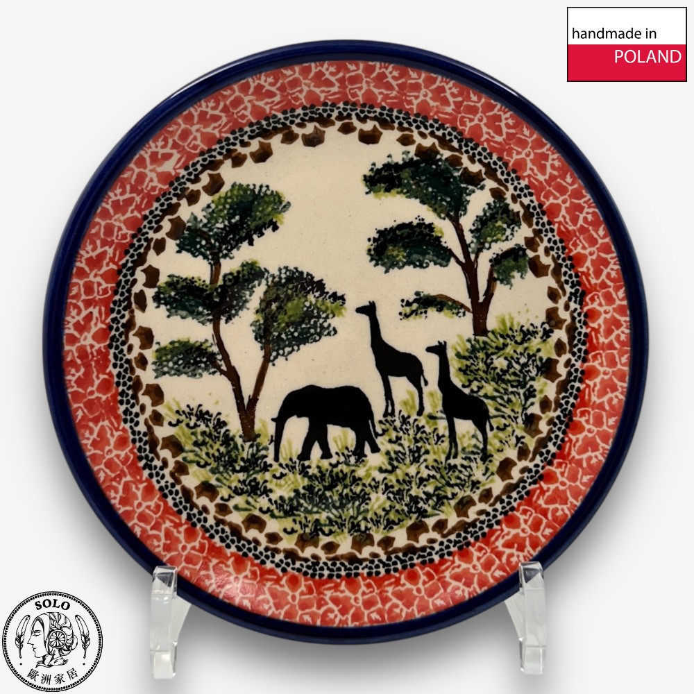 【SOLO歐洲家居】波蘭製 Cerraf 波蘭陶 17cm 甜點盤 圓盤 曠野長歌系列, , large