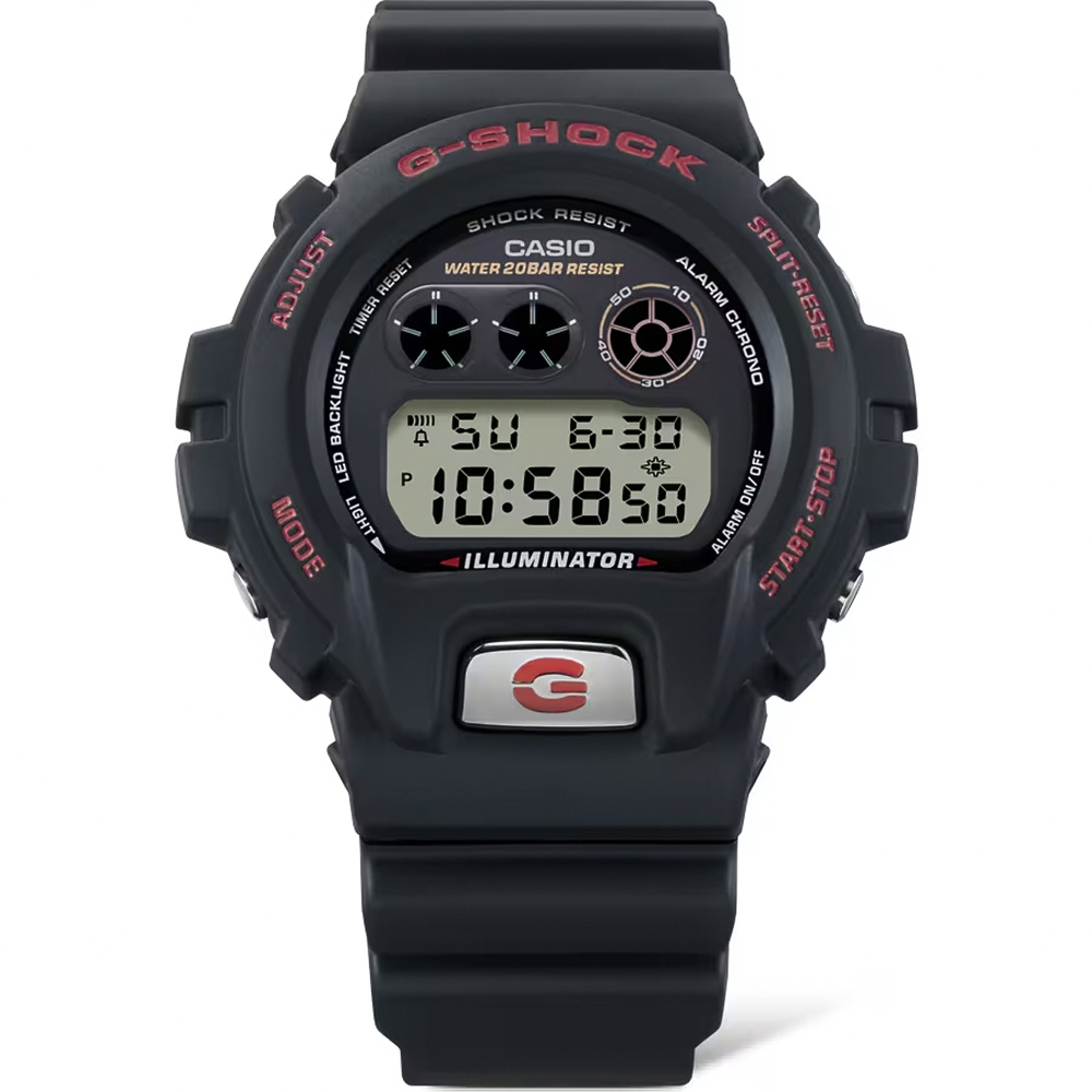 CASIO 卡西歐 G-SHOCK 30周年紀念版 電子錶 手錶-黑 DW-6900TR-1, , large