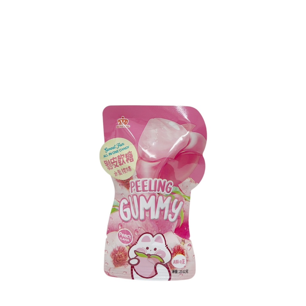 peeling gummy(peach flavor), , large