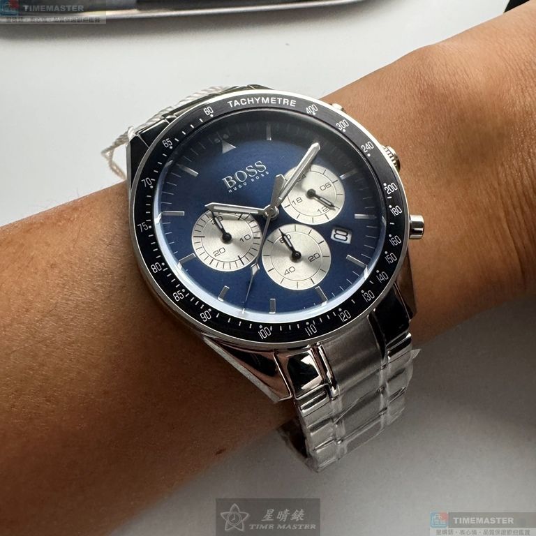 [TIMEMASTER] BOSS watch, 44mm, HB1513630, , large