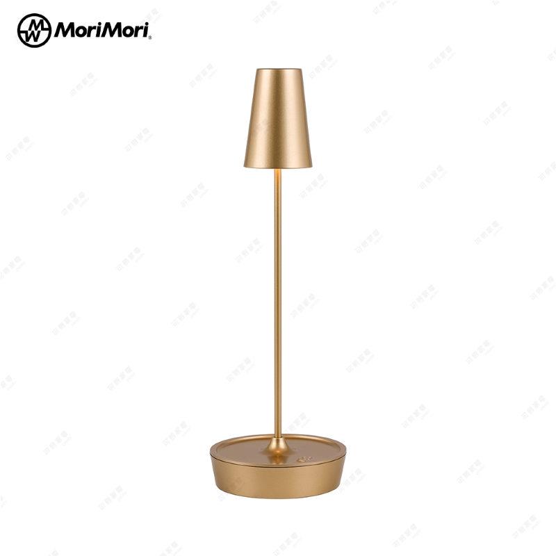 【可易家電】日本MoriMori LED T-Light ALTO 金屬復古氛圍燈-金色 FTL-23AL-GL, , large