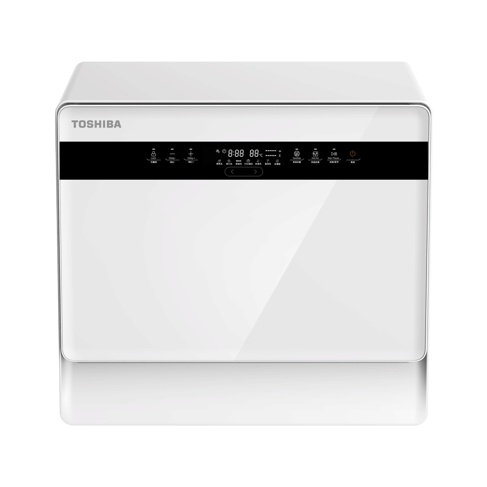 TOSHIBA 東芝 6人份免安裝全自動洗碗機 都洗霸XL DW-05T1-TW, , large