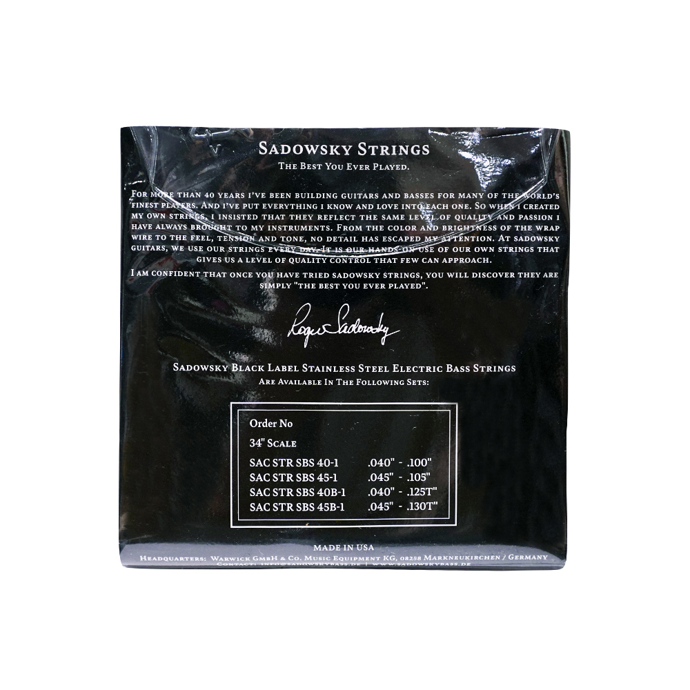 Sadowsky SBS 45B-1 045-130T, , large