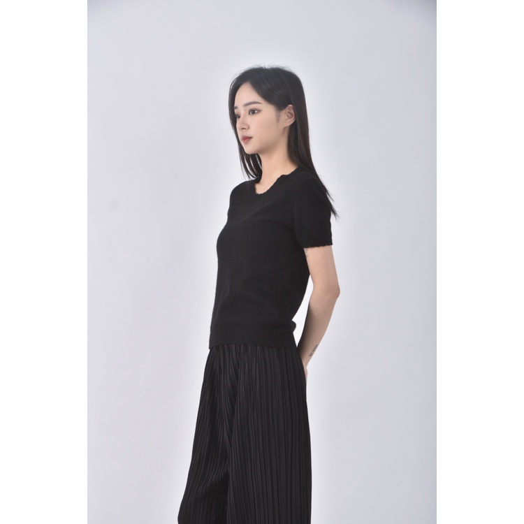 (S) uniqlo黑色上衣二手衣, , large
