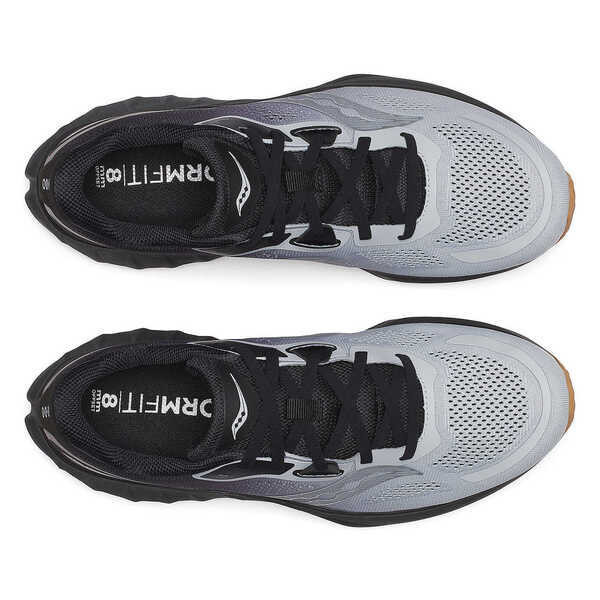 Saucony Tide 2 男 慢跑鞋 彈力 支撐 緩震 灰 黑 [S21012-100], , large