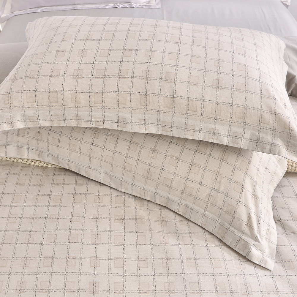 【Betrise】Mufeng Domain | Environmentally friendly printing and dyeing anti-mite and antibacterial 100% combed cotton dual-purpose quilt and bed sheet set - double, , large