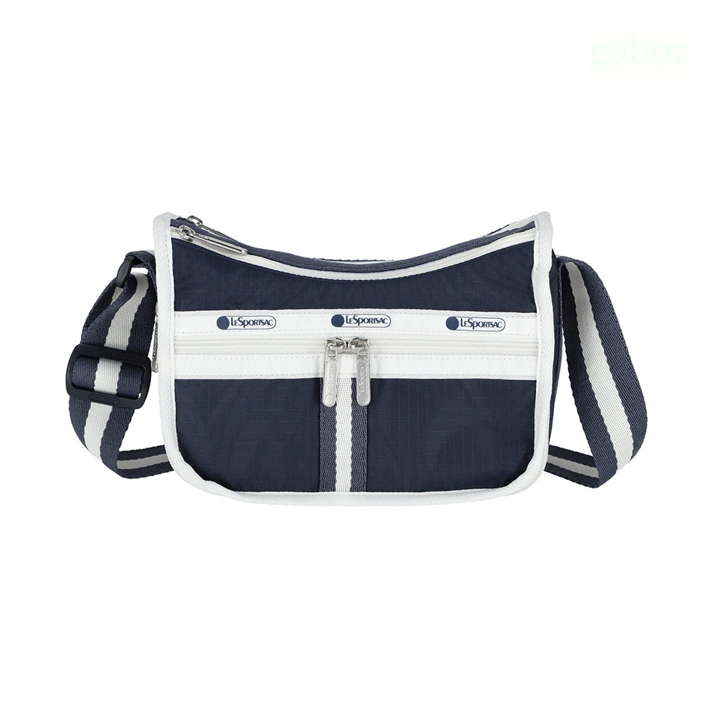 LeSportsac Small Everyday Bag 小型斜背包 -滾邊深海藍, , large