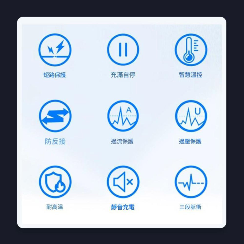 110V鋰電池座充-高品質快充, , large