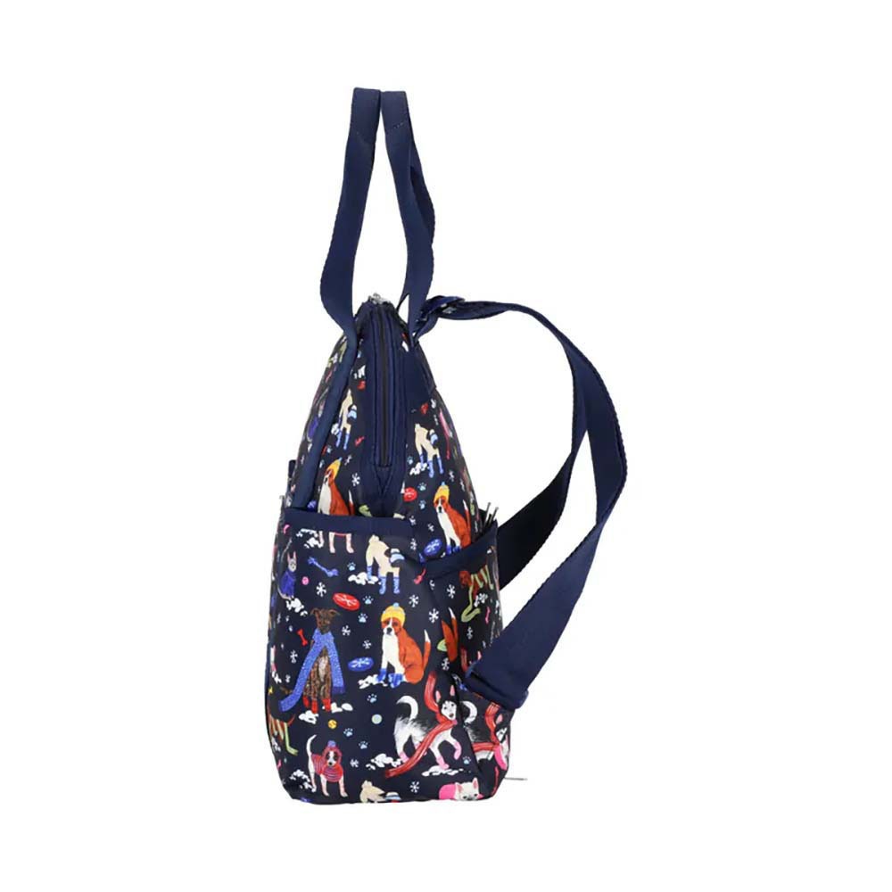 |快速出貨|Lesportsac Double Trouble Backpack 手提兩用後背包媽媽包/ 雪國汪星人, , large