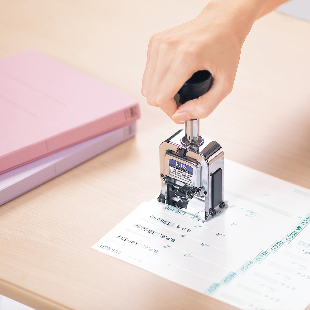 PLUS普樂士 P型號碼機 10位7樣式(30-888), , large