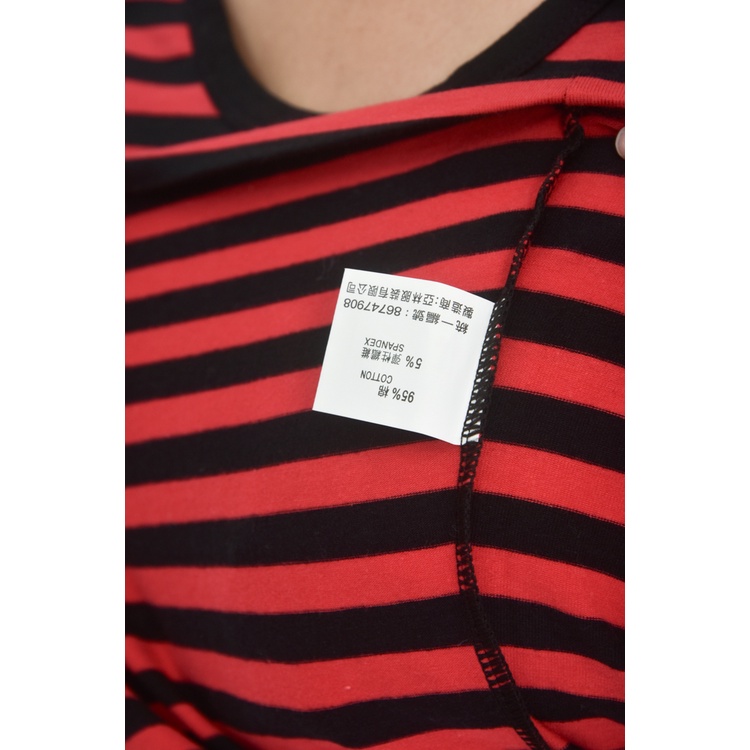 (S) betty boop質感棉質紅色長袖上衣二手衣, , large