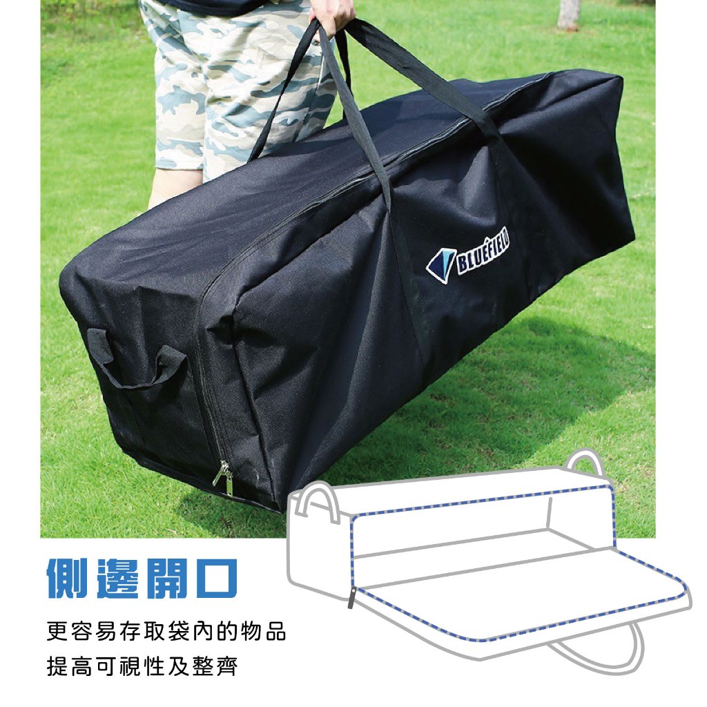 【Treewalker】藍色領域裝備收納袋【M款】大型手提袋 厚實牛津布提袋 大容量外袋, , large