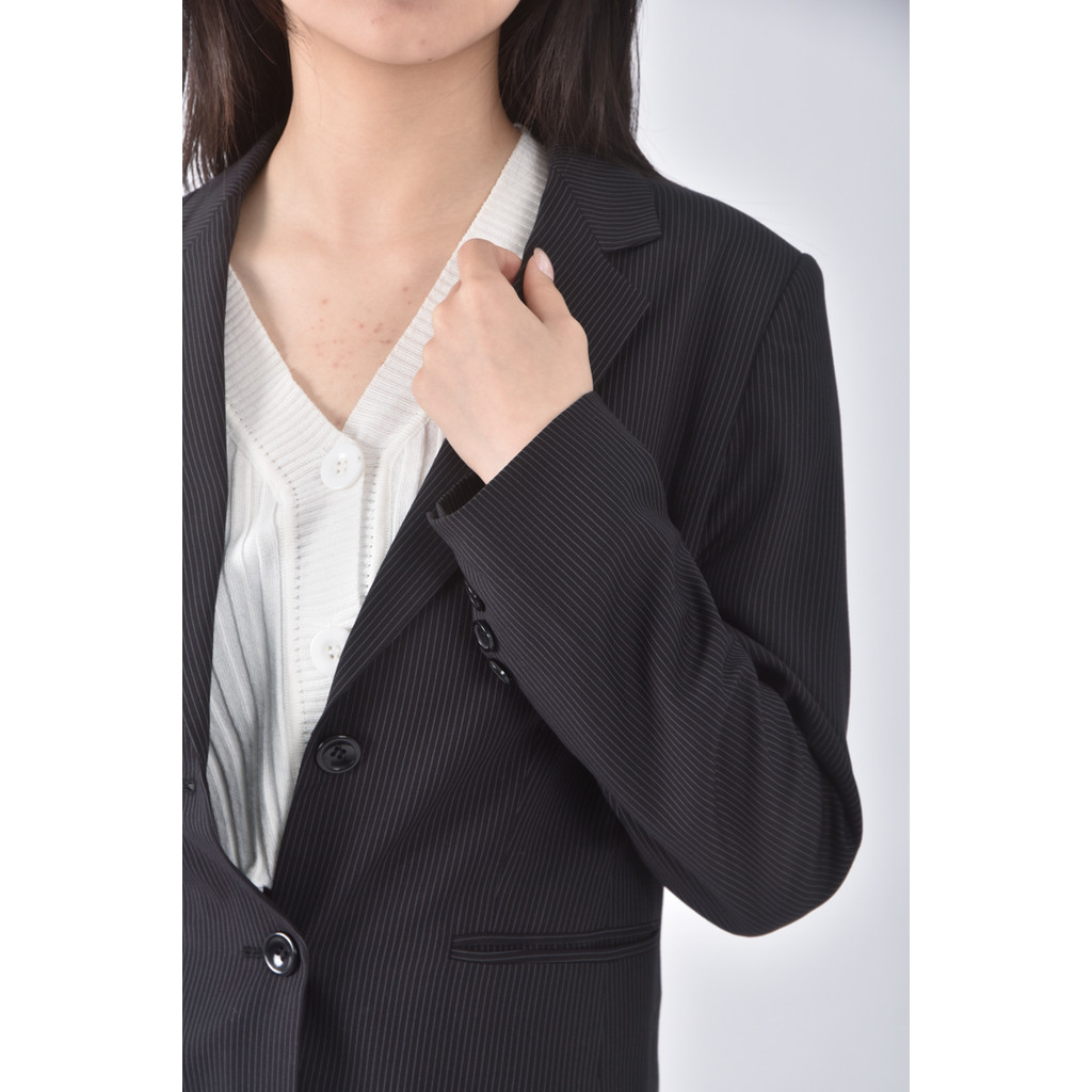 (S) office star西裝黑色外套二手衣, , large