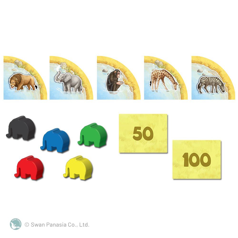 【新天鵝堡桌遊】卡卡頌非洲旅遊, , large