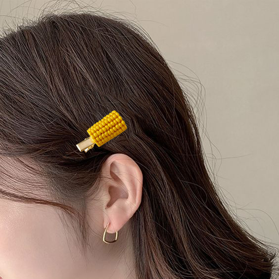 Food Shaped Hair Clip, , large