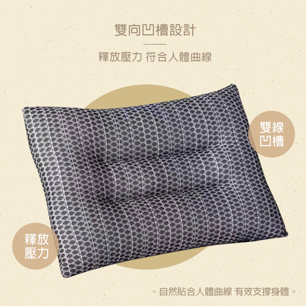【Galatea葛拉蒂】60X43X12CM人體工學護頸 涼感太空飛翔枕/蝴蝶枕, , large