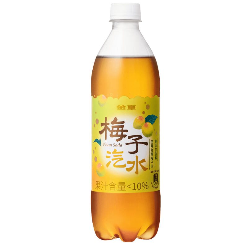 金車梅子汽水 585ml, , large