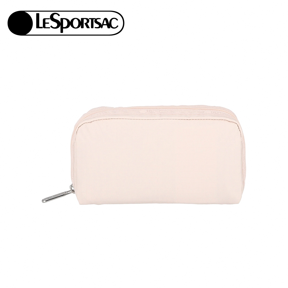 Lesportsac Rectangular Cosmetic 長形化妝包 送禮-晨曦桃粉