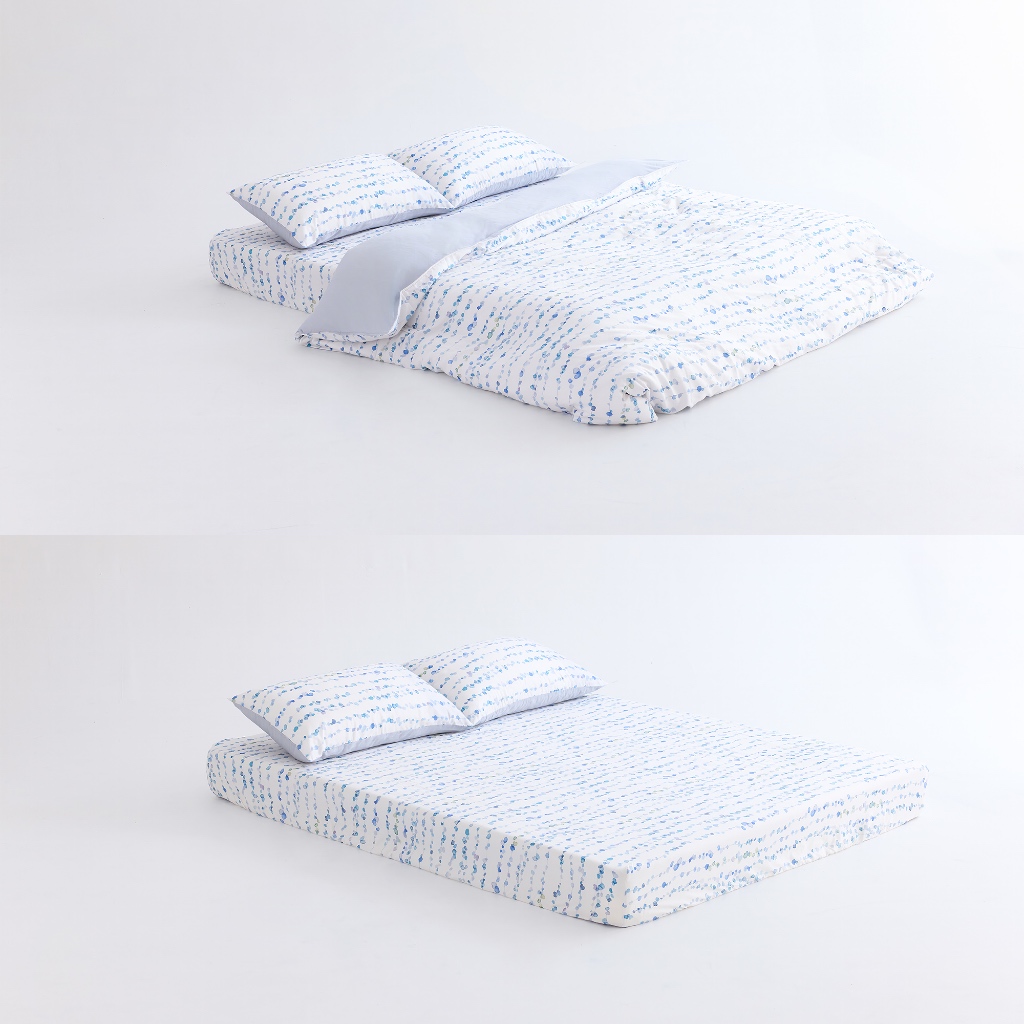 DOTDOT Lite - 『日和藍』 床包枕套組/兩用被｜Classic系列｜50s天絲萊賽爾, , large