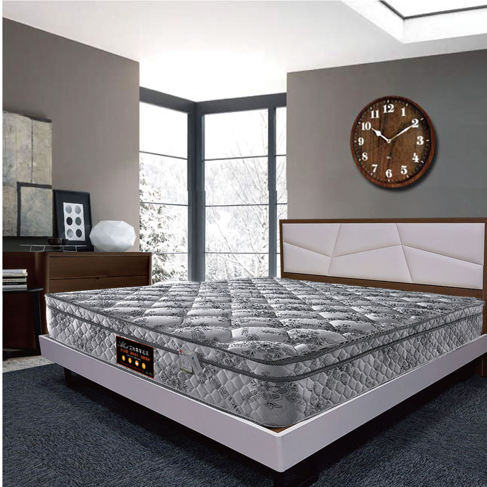 【文創集】抗菌天絲聯結式彈簧床墊-3.5尺單人