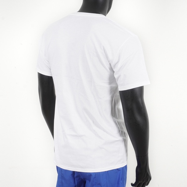 Champion 男 短袖上衣 T恤 美規 高磅數 純棉 舒適 休閒 圓領 純色 穿搭 白 [T425-30N], , large