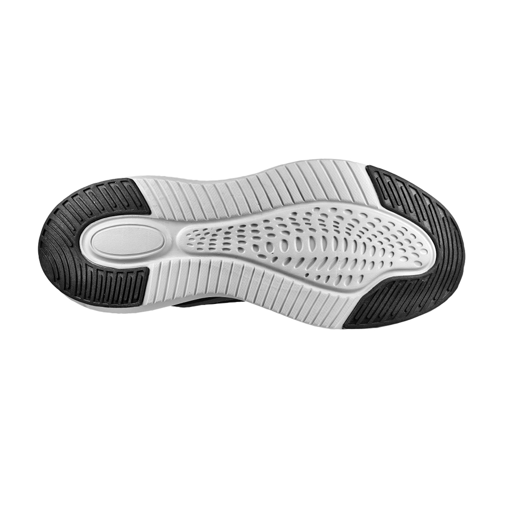 DIADORA迪亞多那 防潑水輕量慢跑鞋 男運動鞋 男鞋 寬楦 TPU 反光 透氣 氣墊乳膠鞋墊 耐穿 防滑 黑 灰, , large