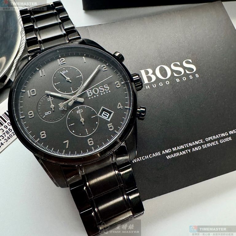 [TIMEMASTER] BOSS watch, 44mm, HB1513785, , large