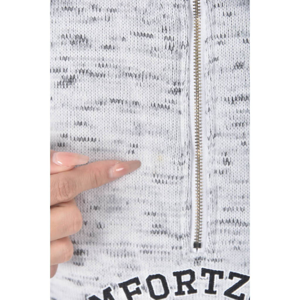 (2XL) keyboard內刷毛灰色長袖上衣二手衣, , large