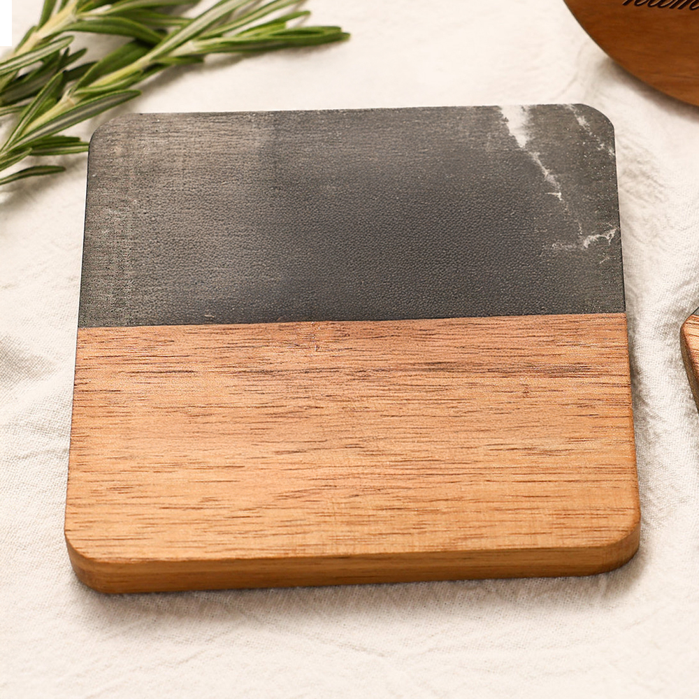 marble-and-acacia-wood-spliced-coaster, , large
