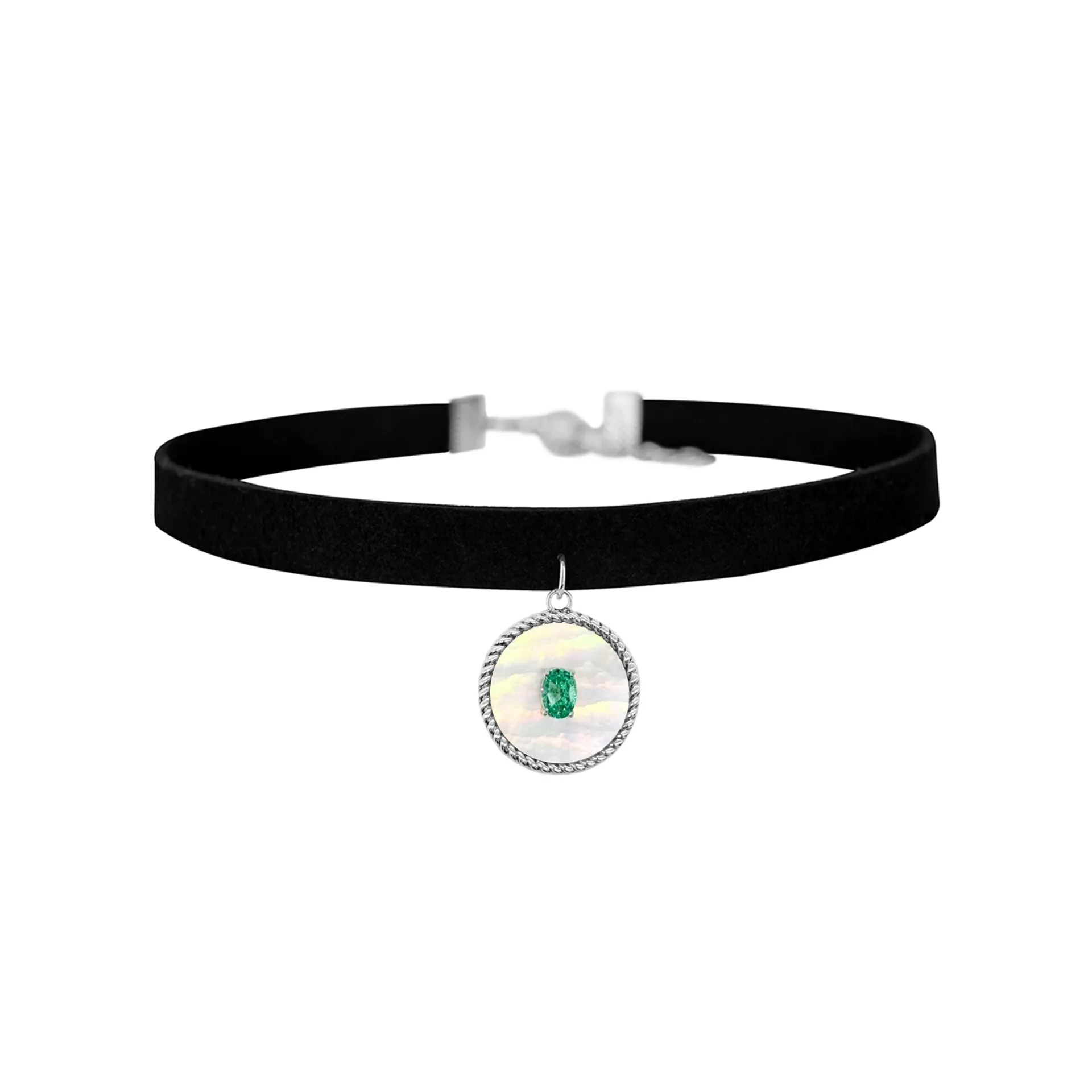 Tie the direction of your heart - Necklace - Green