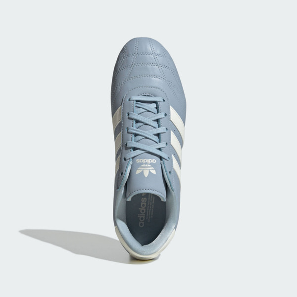 Kixpress-Adidas Adidas Taekwondo Lace W 女 運動休閒鞋 跆拳道鞋 皮革 水藍 白 [JS3317], , large