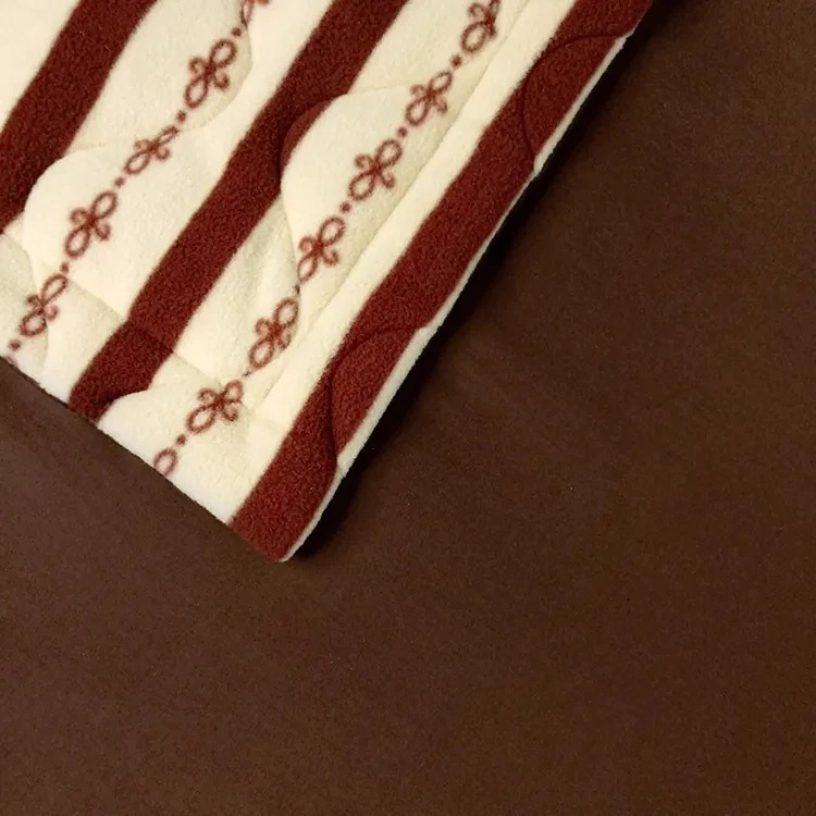 [CINN Far-Infrared] Nano FIR Coffee-Toned Layered Blanket (All-Season)｜3.5 x 5 ft｜Child-Friendly Size