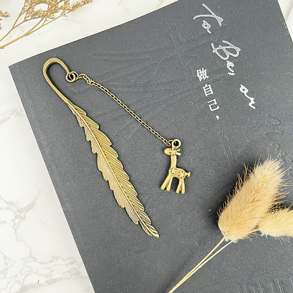 metal-feather-bookmark, , large