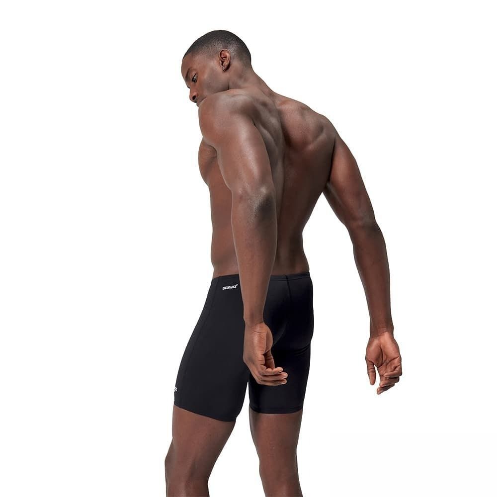 [秉宸] SPEEDO V Cut 男運動四角泳褲 黑 SD8135420001, , large