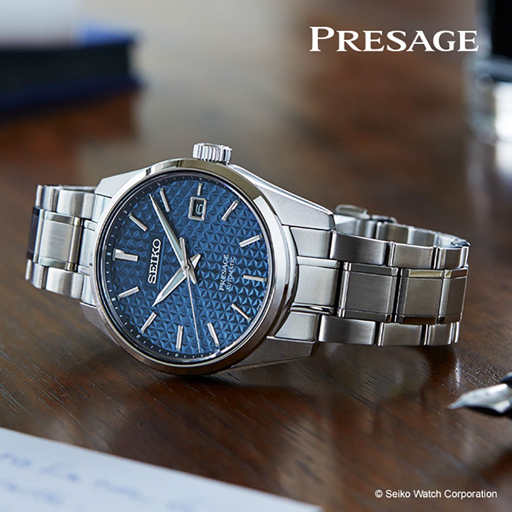 SEIKO精工 Presage 新銳系列機械錶-39mm 6R35-00V0B(SPB167J1), , large