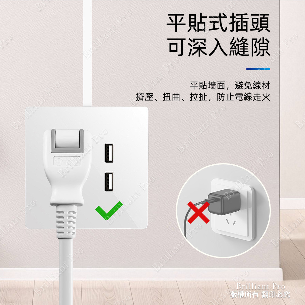 超電王1開3插0.9米 3尺2P+2USB延長線 SNB-U213-3, , large