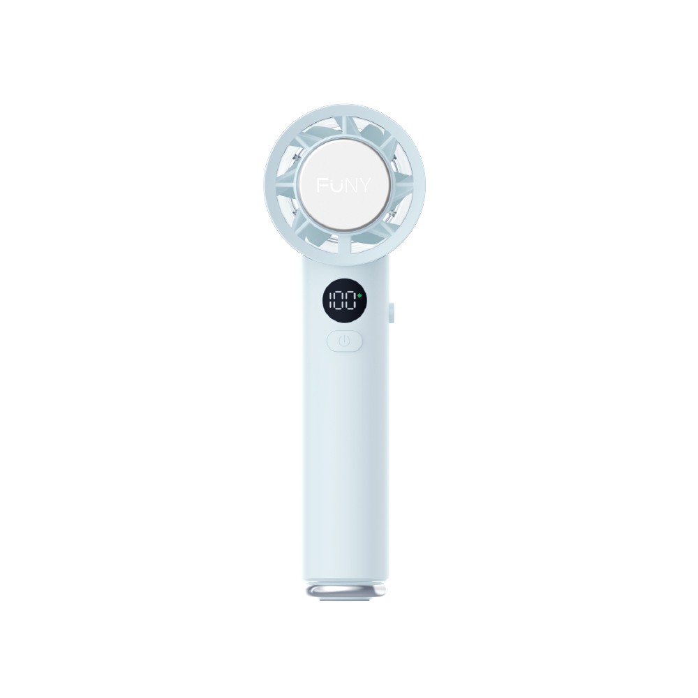 FUNY Portable ice cube fan_Light Blue, , large