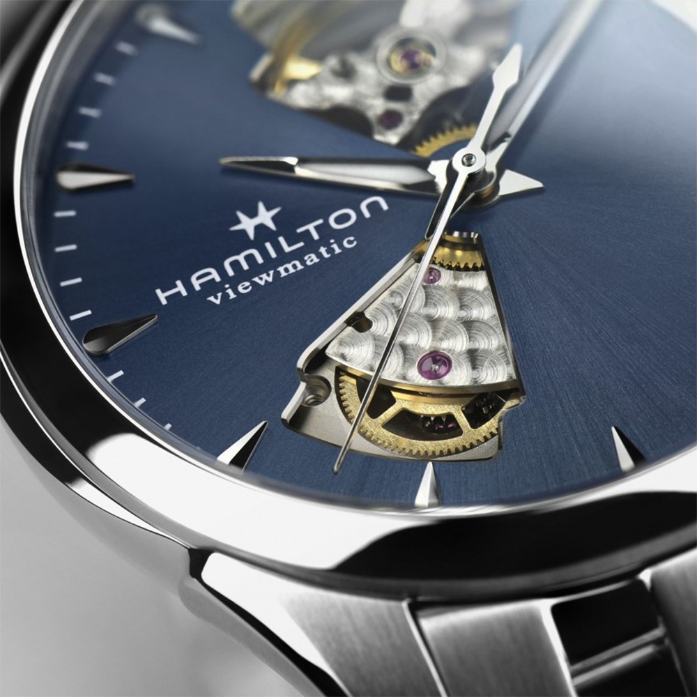 Hamilton 漢米爾頓 Jazzmaster 鏤空機械錶-36mm H32215141, , large
