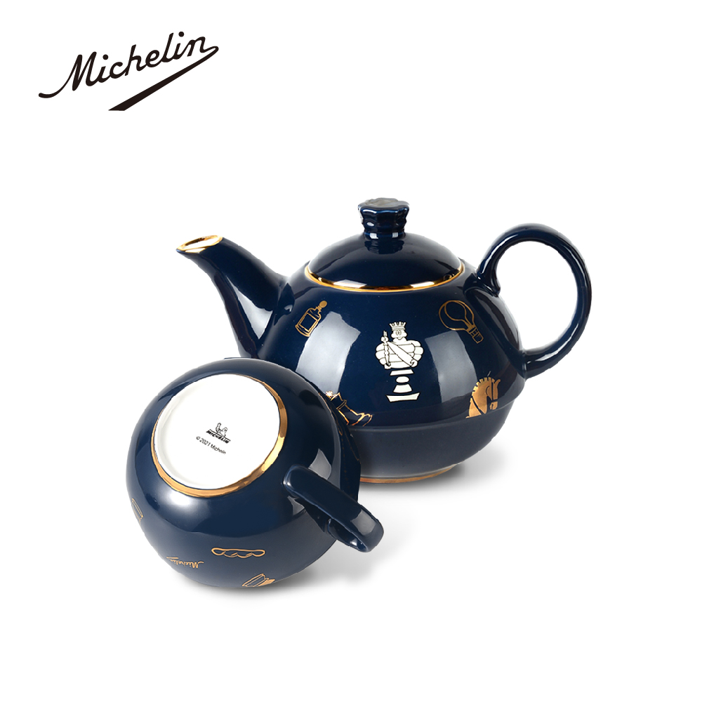 MICHELIN Bibendum Interesting Life Mother and Child Teapot Afternoon Tea Set ML-20311, , large