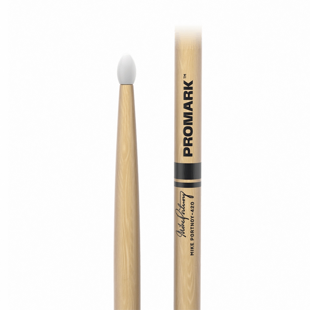 PROMARK TX420N 7A Mike Portnoy 簽名款 胡桃木膠頭鼓棒【敦煌樂器】, , large