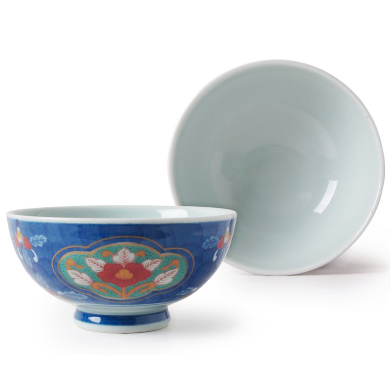 [豐名日本餐具] 4.0"碗 藍花 有田燒 / C04RB0-126, , large