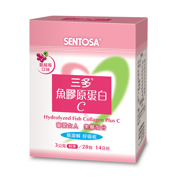 【三多士】魚膠原蛋白C 3g*28包(4盒組), , large