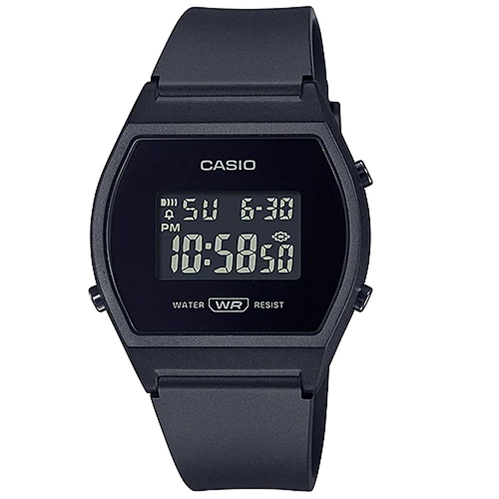CASIO 卡西歐 運動休閒風復古電子錶 LW-204-1B, , large