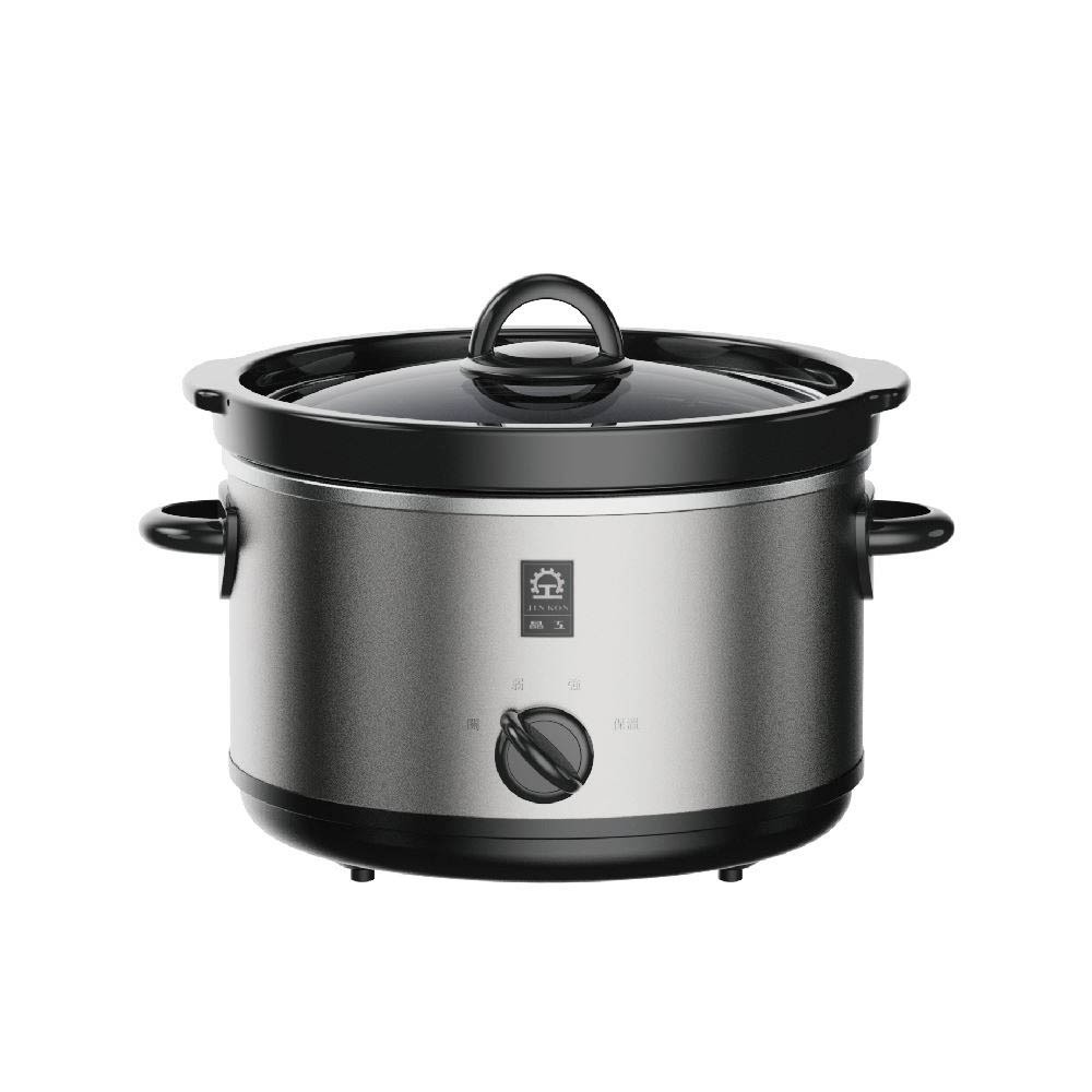Jinkon 4.5L Ceramic Slow Cooker JK-6050, , large